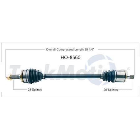 Surtrack Axle Cv Axle Shaft, Ho-8560 HO-8560